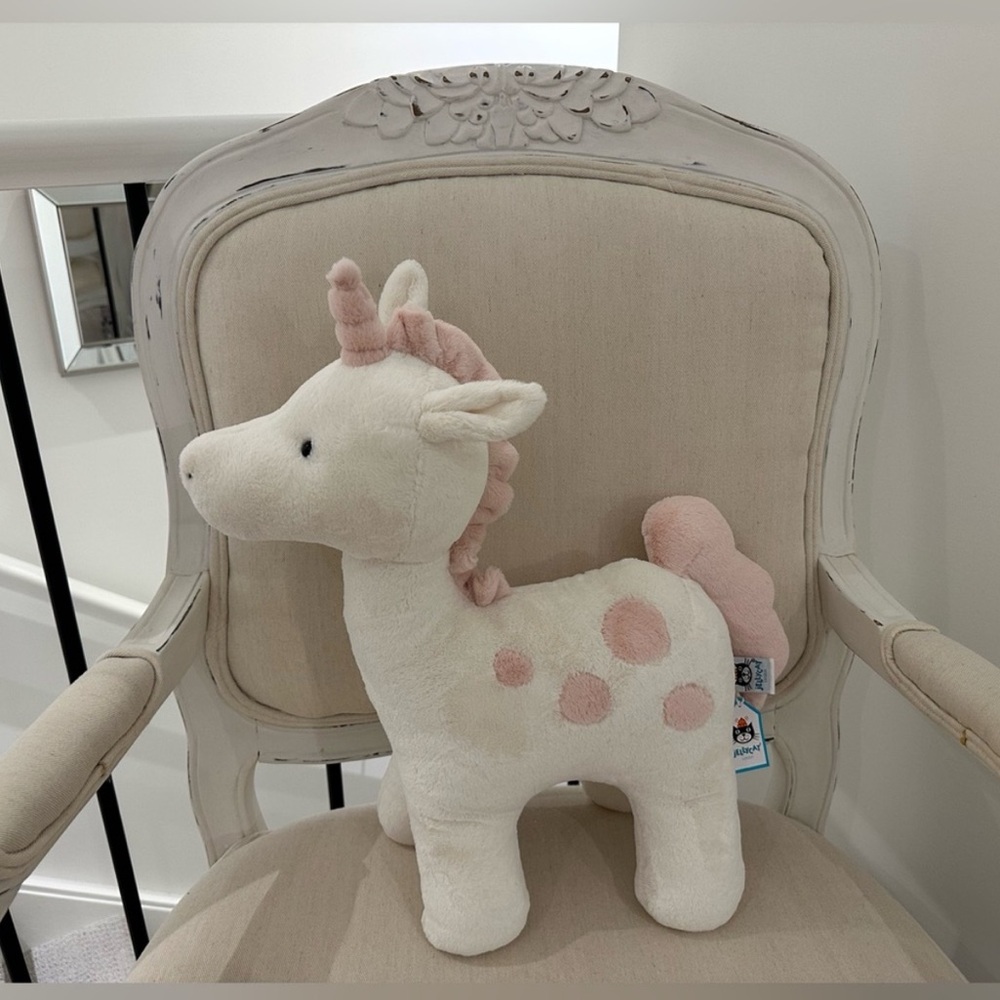 Retired NWT Jellycat Big Spottie Unicorn Authentic Rare